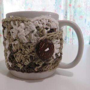 Crochet Cup Cozy Handmade Coffee Mug or Tea Warmer
